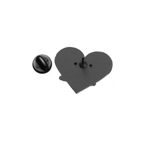 Penguin Couple Rainbow Heart Enamel Pin