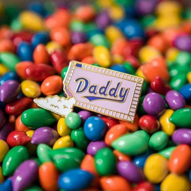 Sugar Daddy Enamel Pin