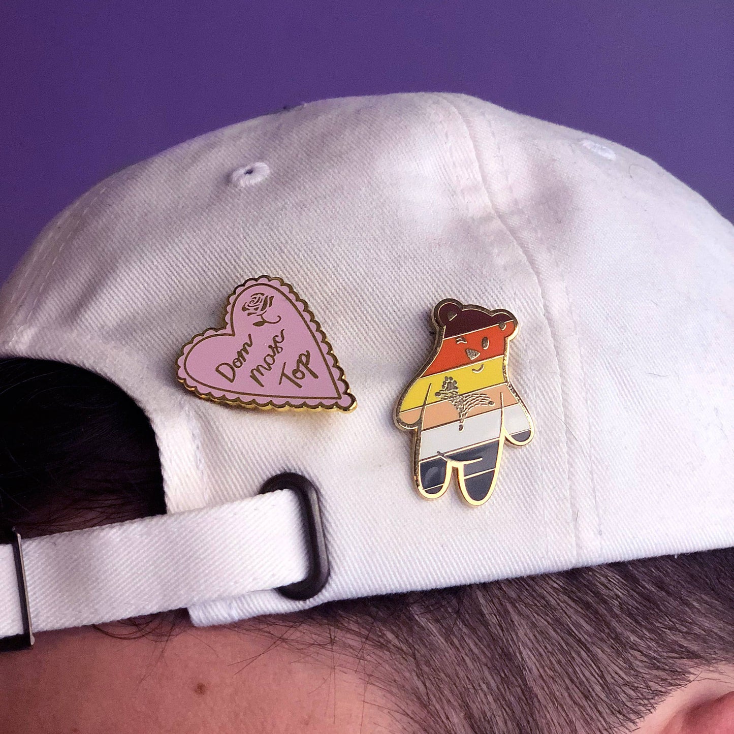 Bear Buddy Enamel Pin