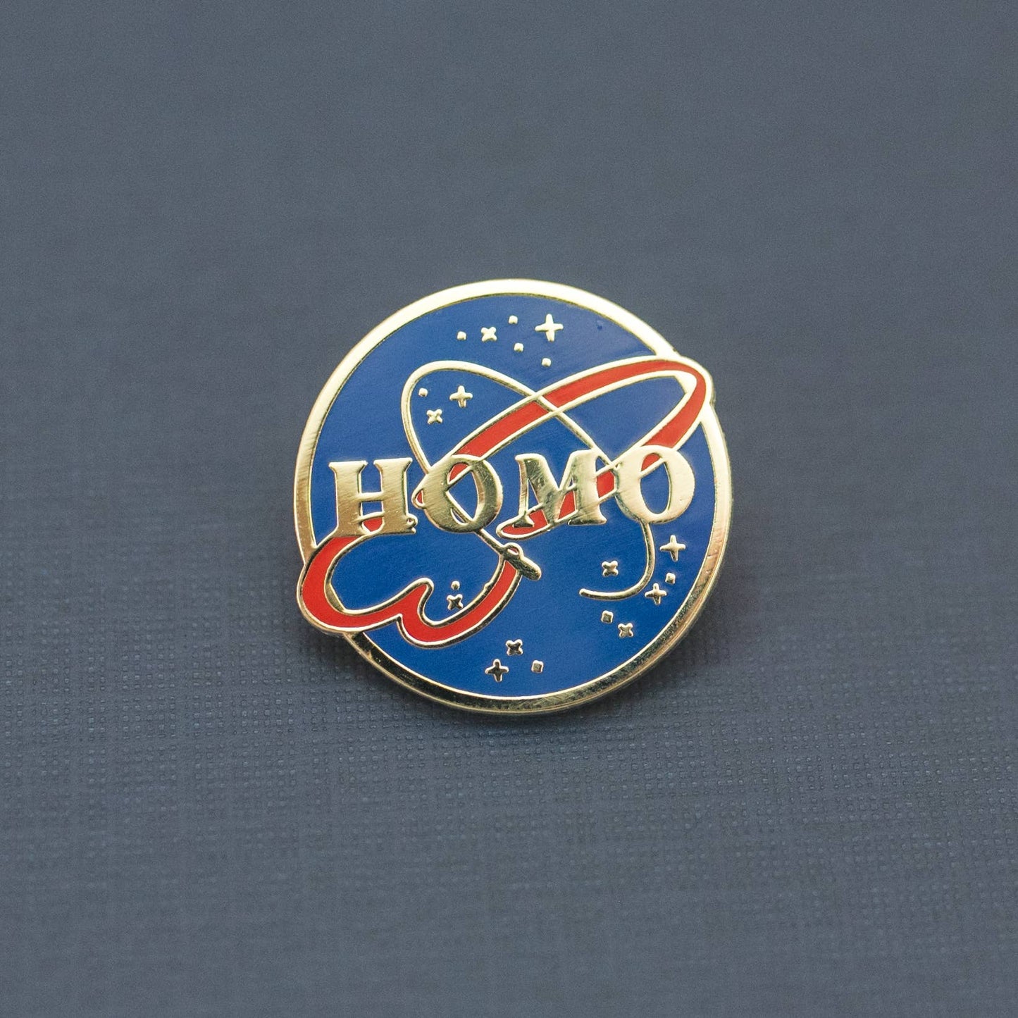 HOMO Space Program Enamel Pin