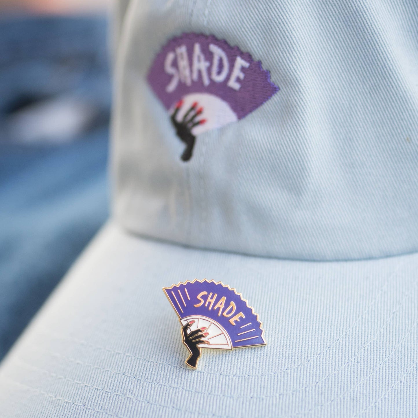 Shade Enamel Pin