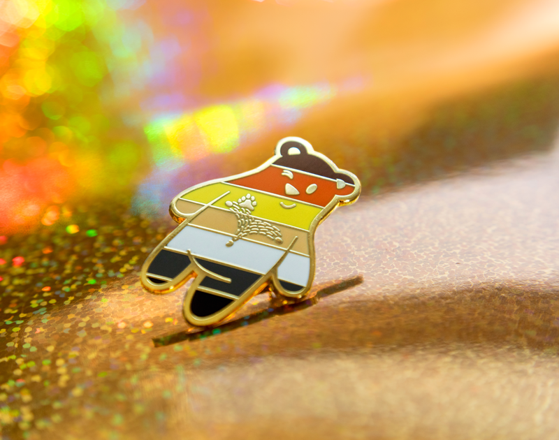 Bear Buddy Enamel Pin
